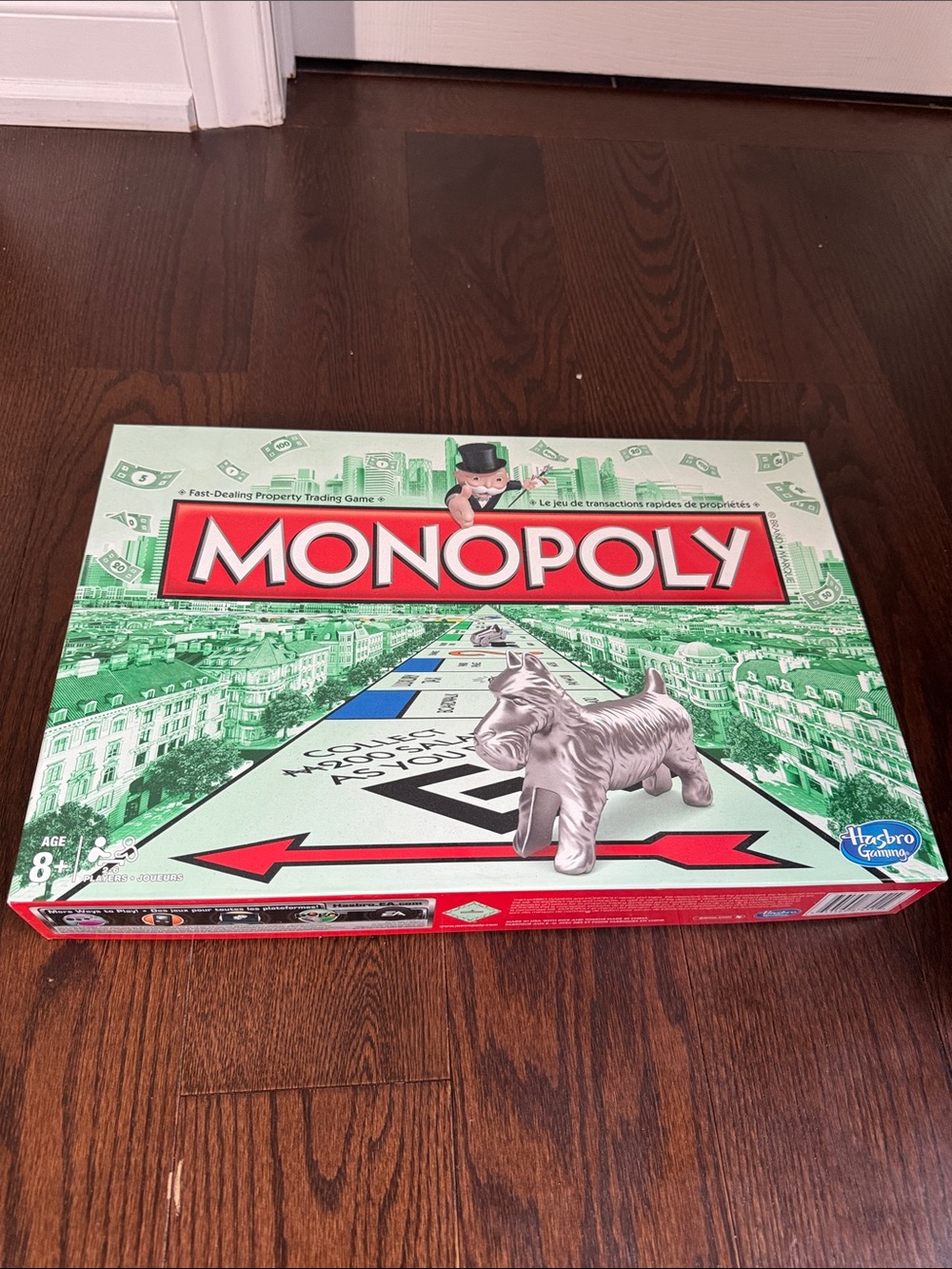 Hasbro Monopoly Board Game - Green and Red